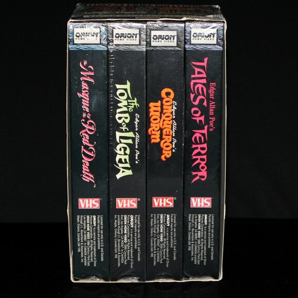VHS Vincent Price Collection Box Set | Factory Sealed | Christmas Gift - Picture 10 of 16
